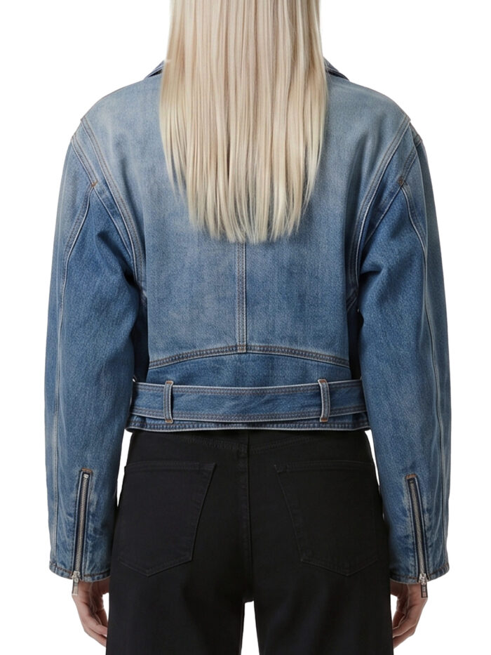 Alaia Reverse denim jacket