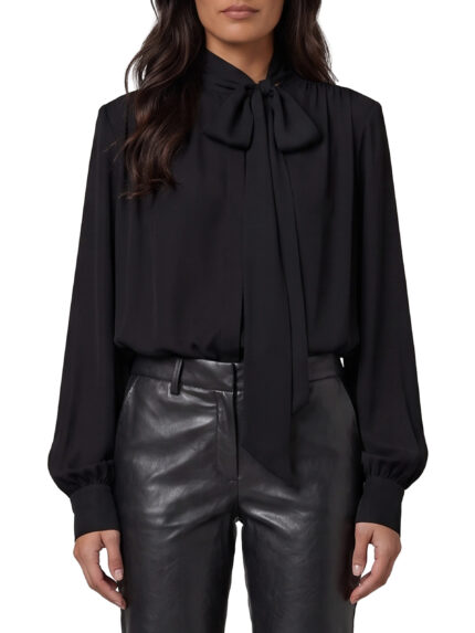 Federica Tosi Silk-blouse blouse with bow