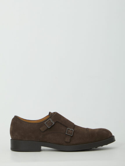 Tod's Monkstrap shoes in suede leather