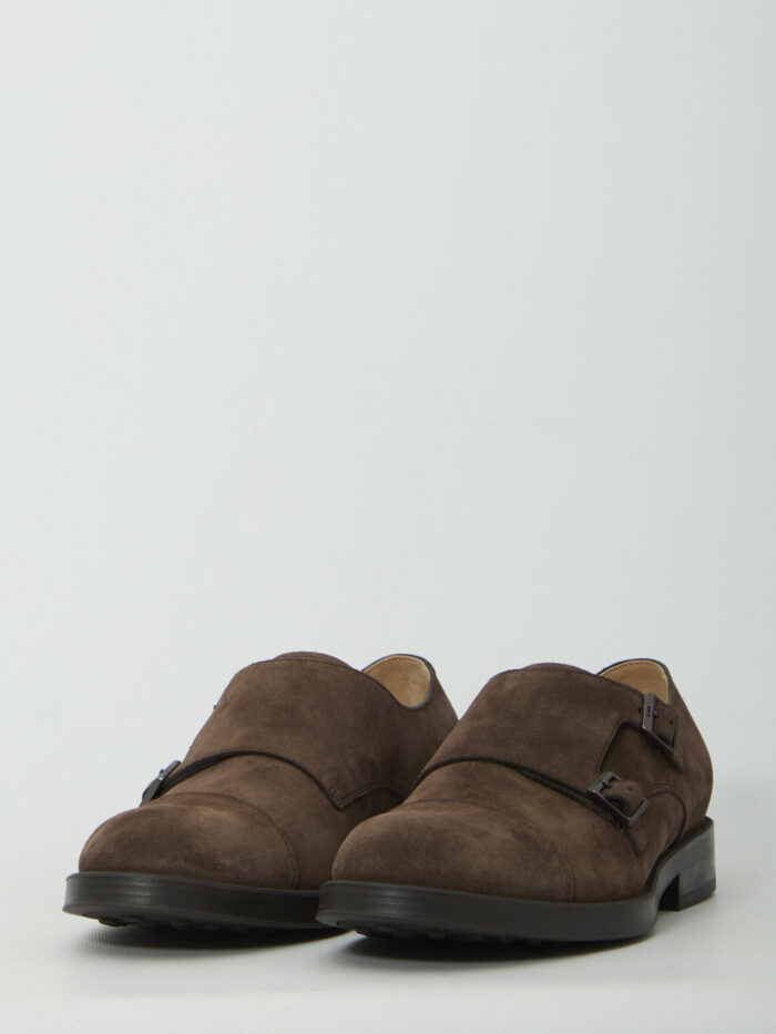 Tod's Monkstrap shoes in suede leather