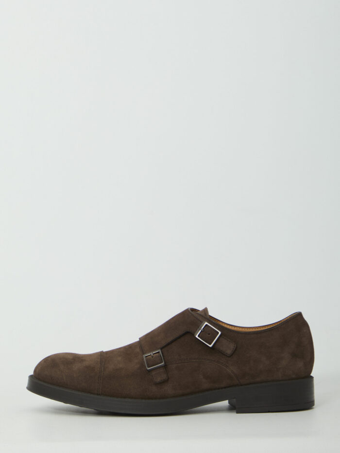 Tod's Monkstrap shoes in suede leather