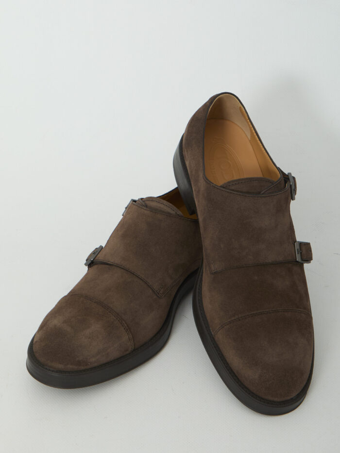 Tod's Monkstrap shoes in suede leather