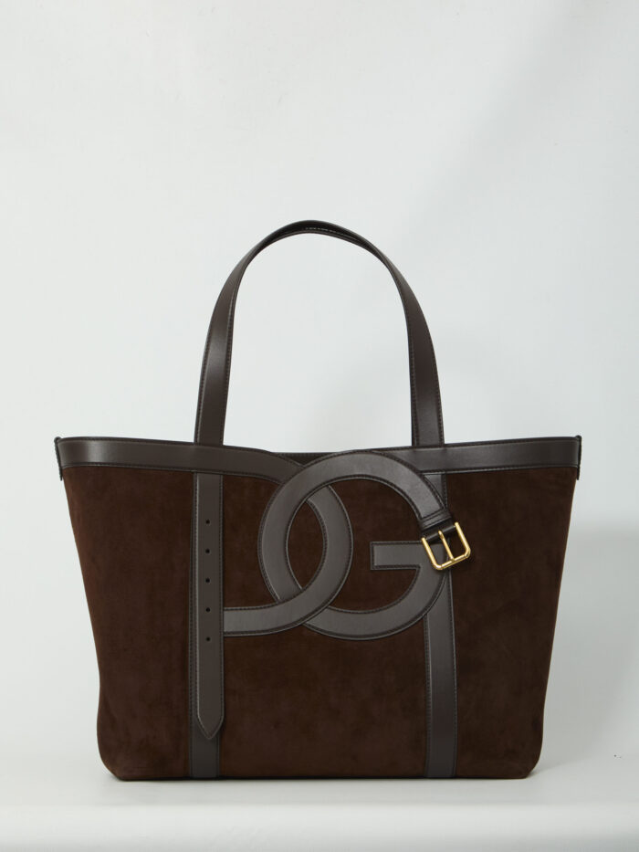 dolce&gabbana suede leather shopping bag Dolce&gabbana Suede leather shopping bag
