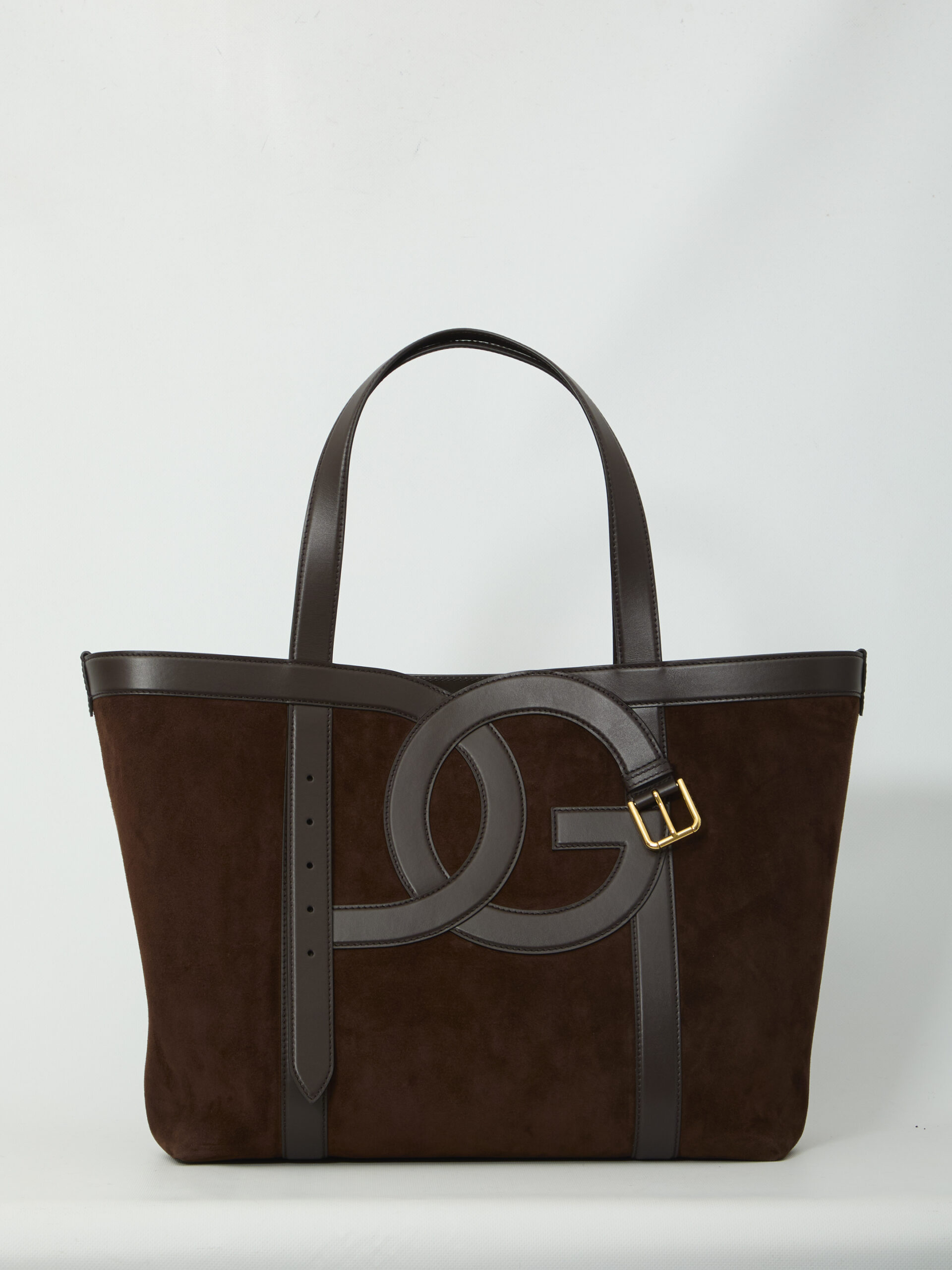 Dolce&gabbana Suede leather shopping bag