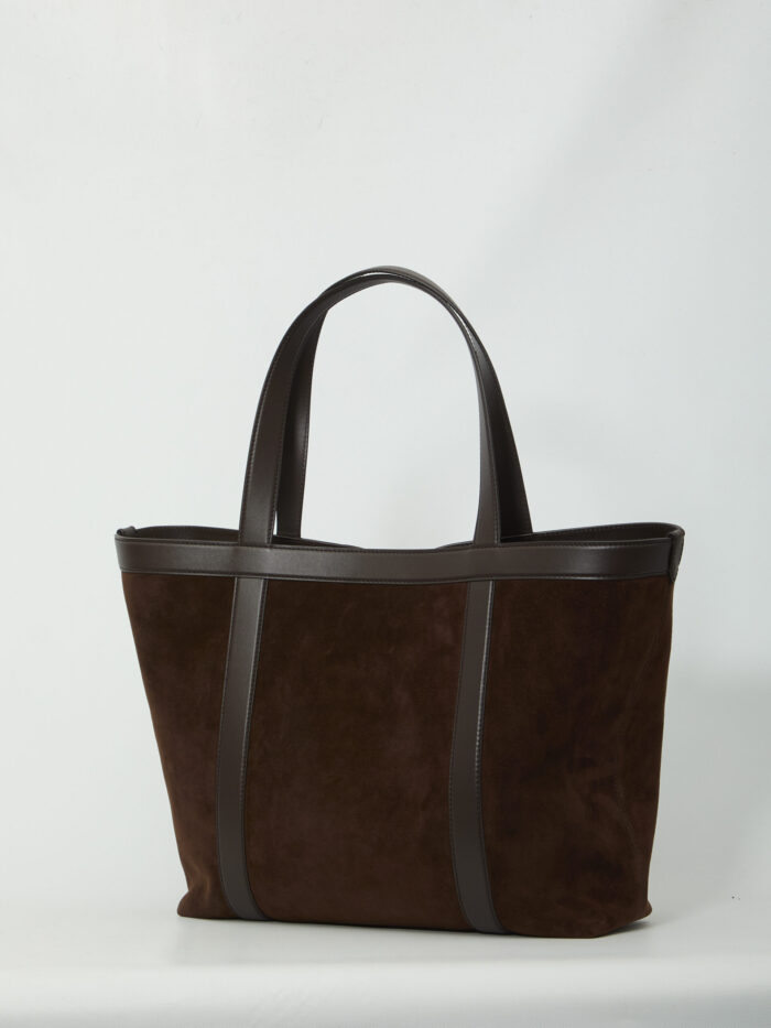 Dolce&gabbana Suede leather shopping bag