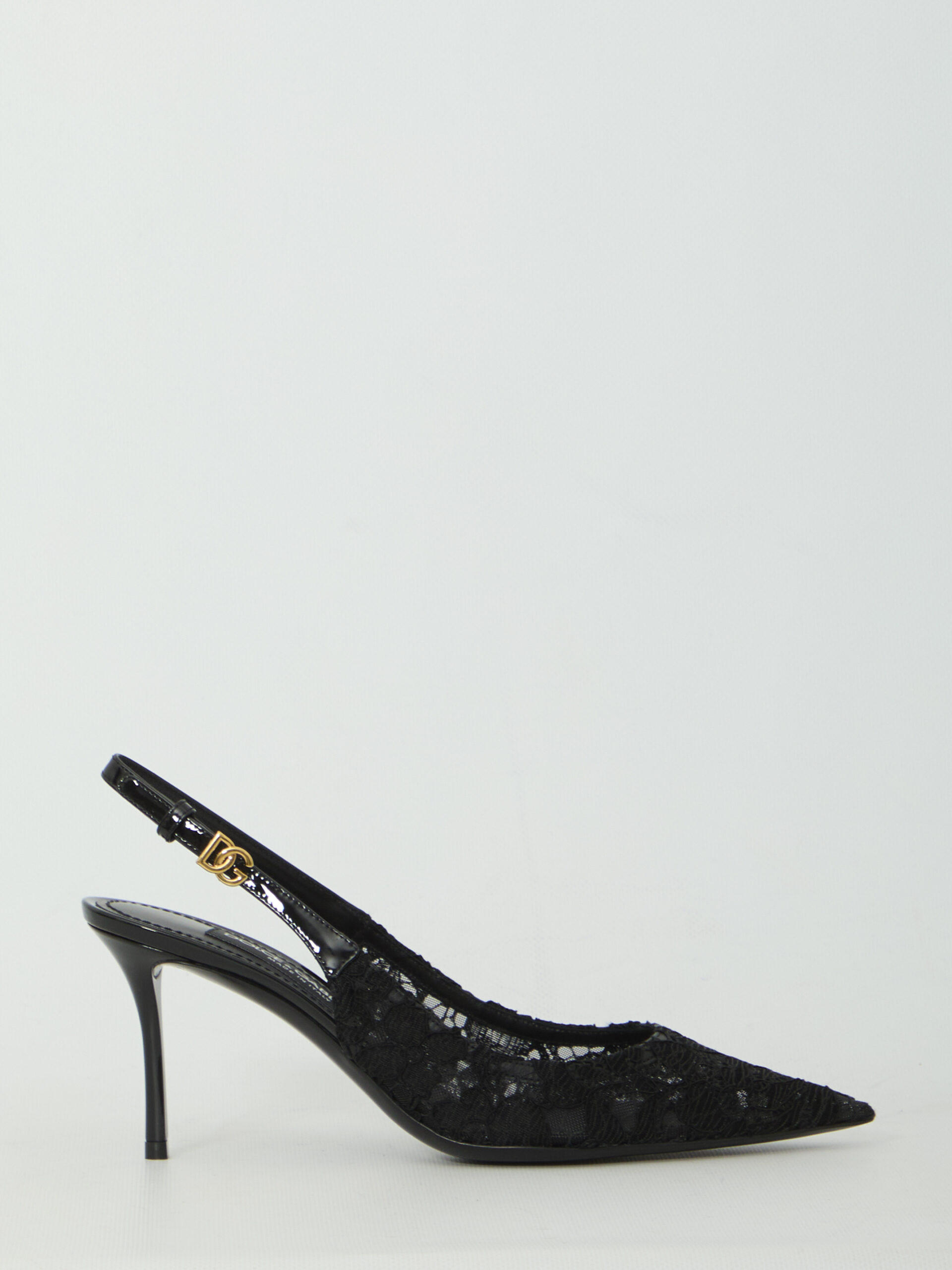 Dolce&gabbana Taormina lace slingback pumps