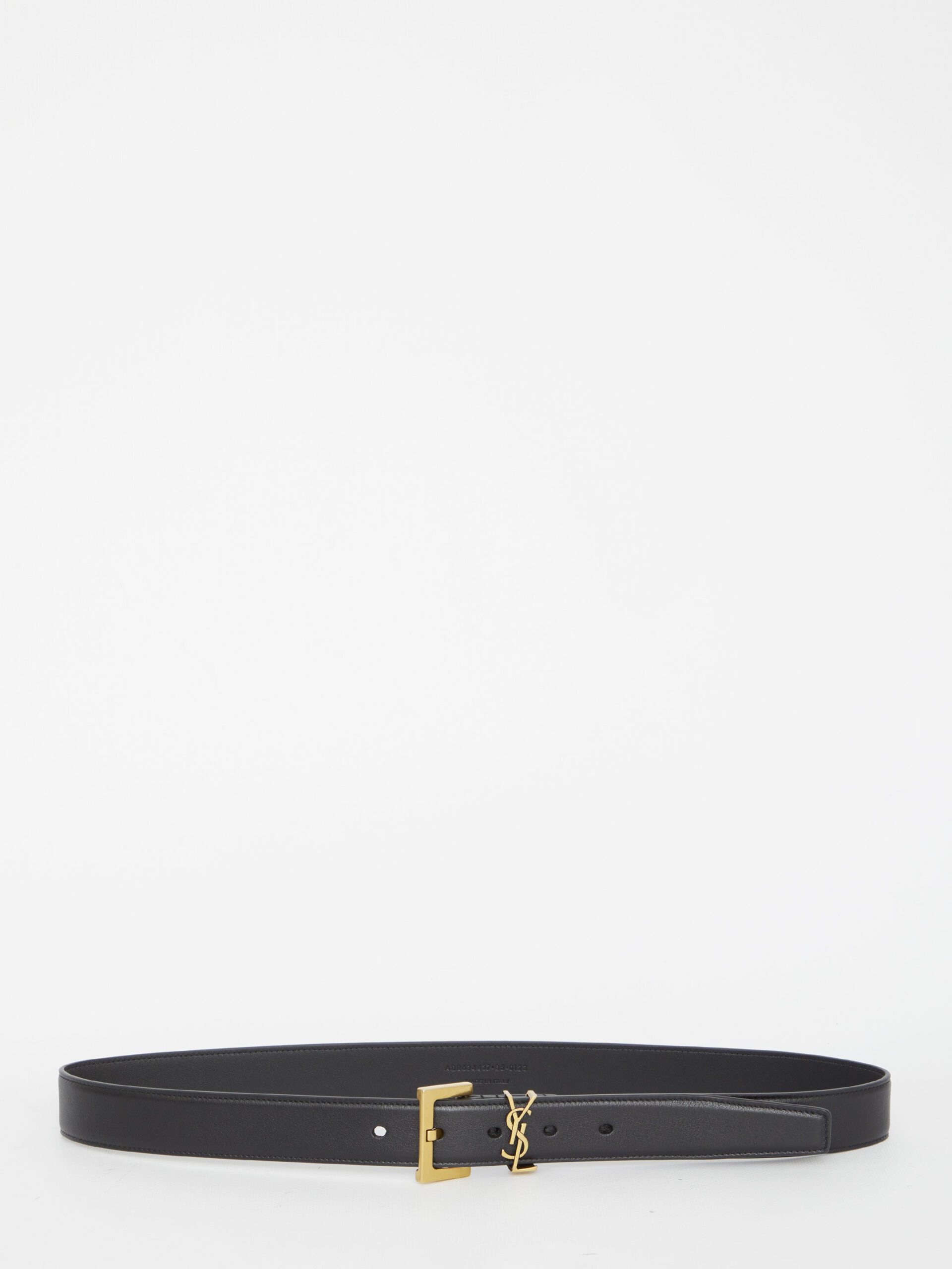 Saint Laurent Monogram thin belt