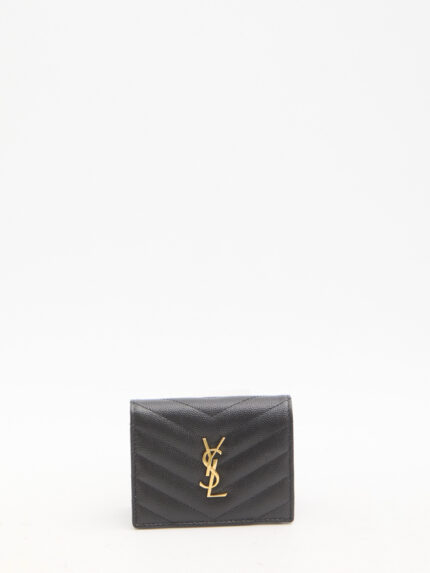 Saint Laurent Cassandre matelassé wallet
