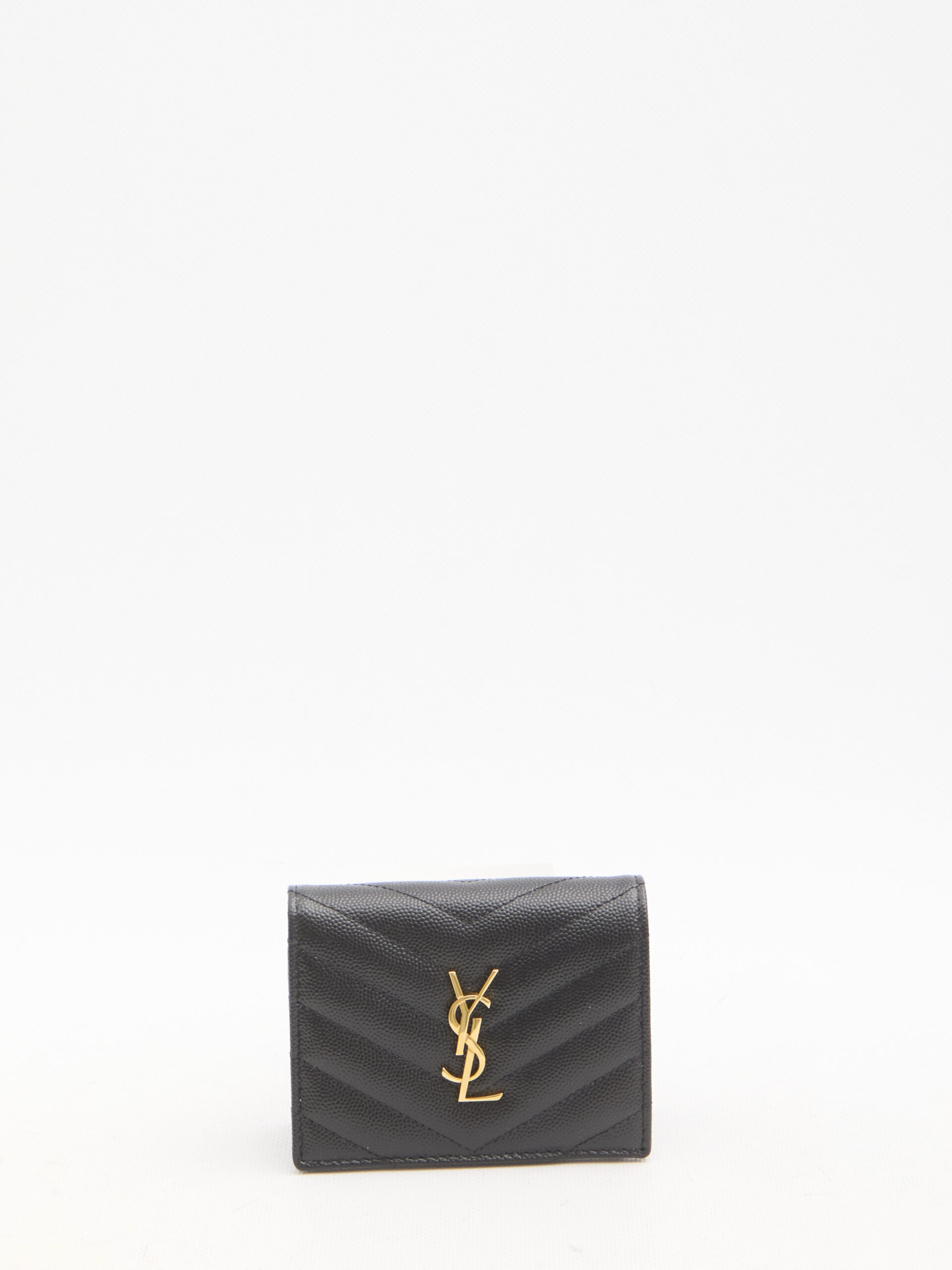 Saint Laurent Cassandre matelassé wallet