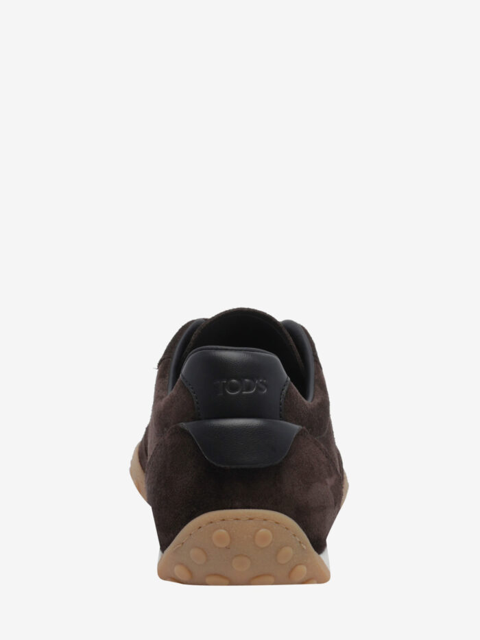 Tod's Moor brown suede sneakers