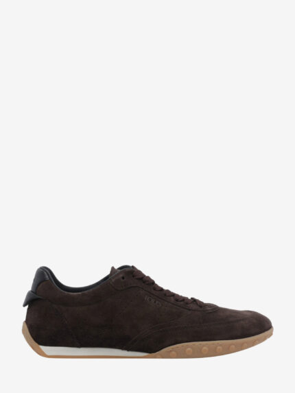 Tod's Moor brown suede sneakers