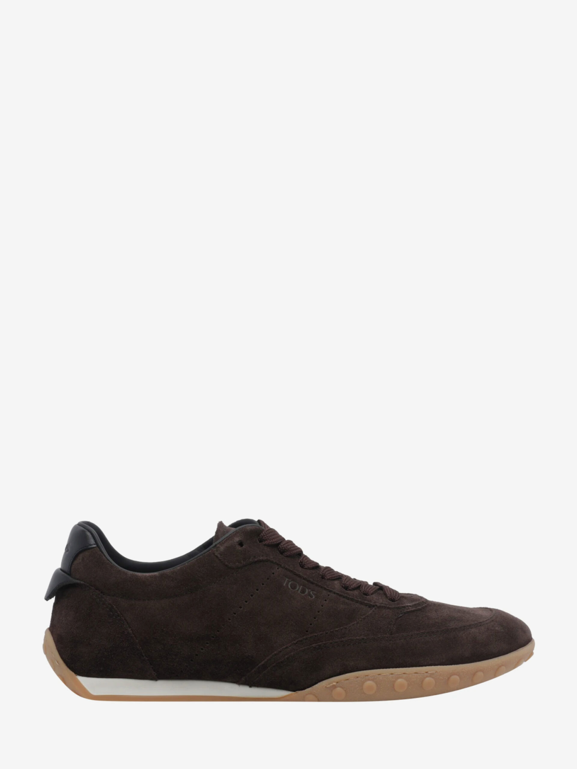 Tod's Moor brown suede sneakers