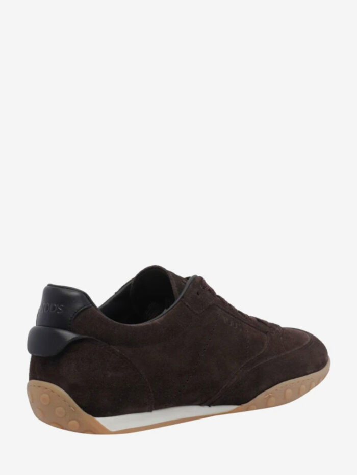 Tod's Moor brown suede sneakers