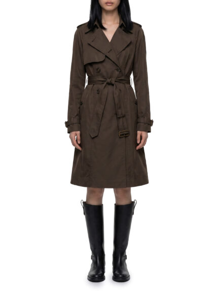 Burberry Long Pembury trench coat in gabardine