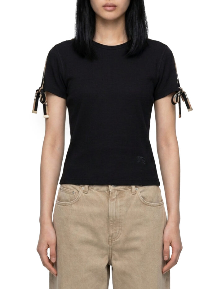 burberry black taisie t shirt Burberry Black Taisie T-shirt