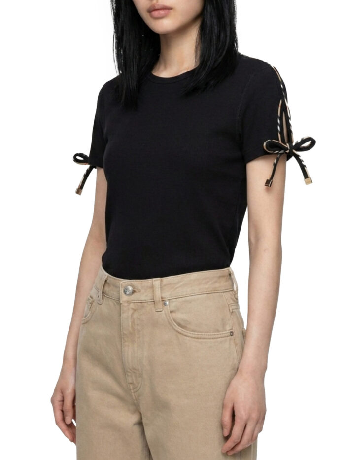 Burberry Black Taisie T-shirt