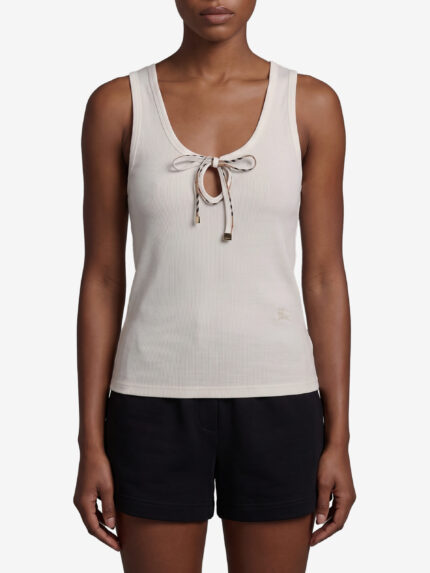 Burberry Tierra lace-up top