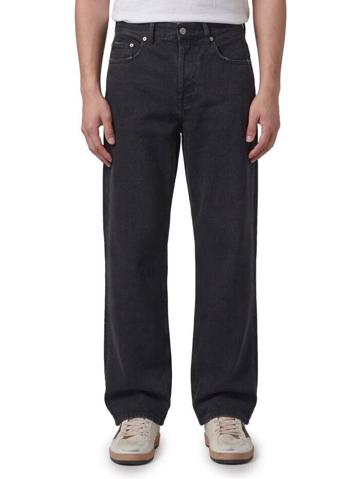 golden goose black vintage effect jeans Golden Goose Black vintage-effect jeans