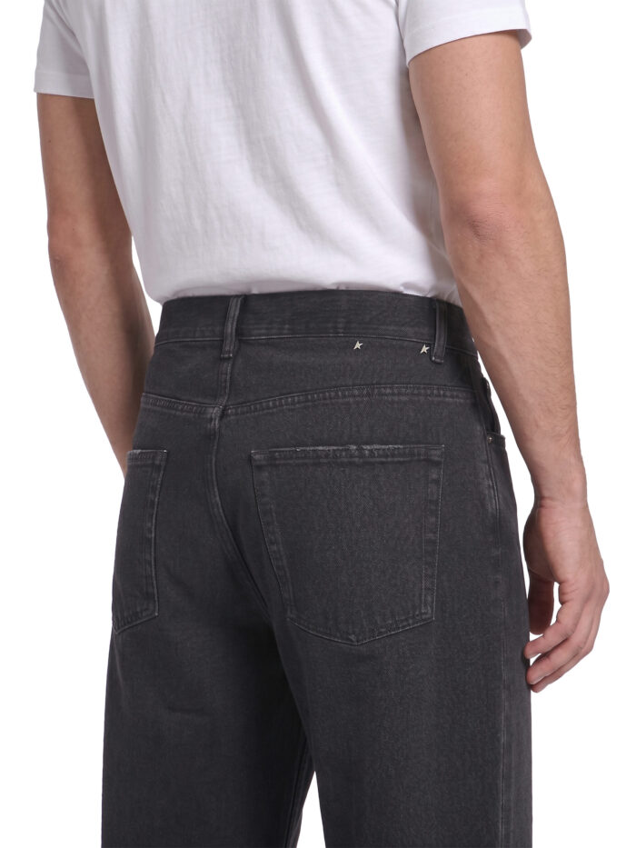 Golden Goose Black vintage-effect jeans