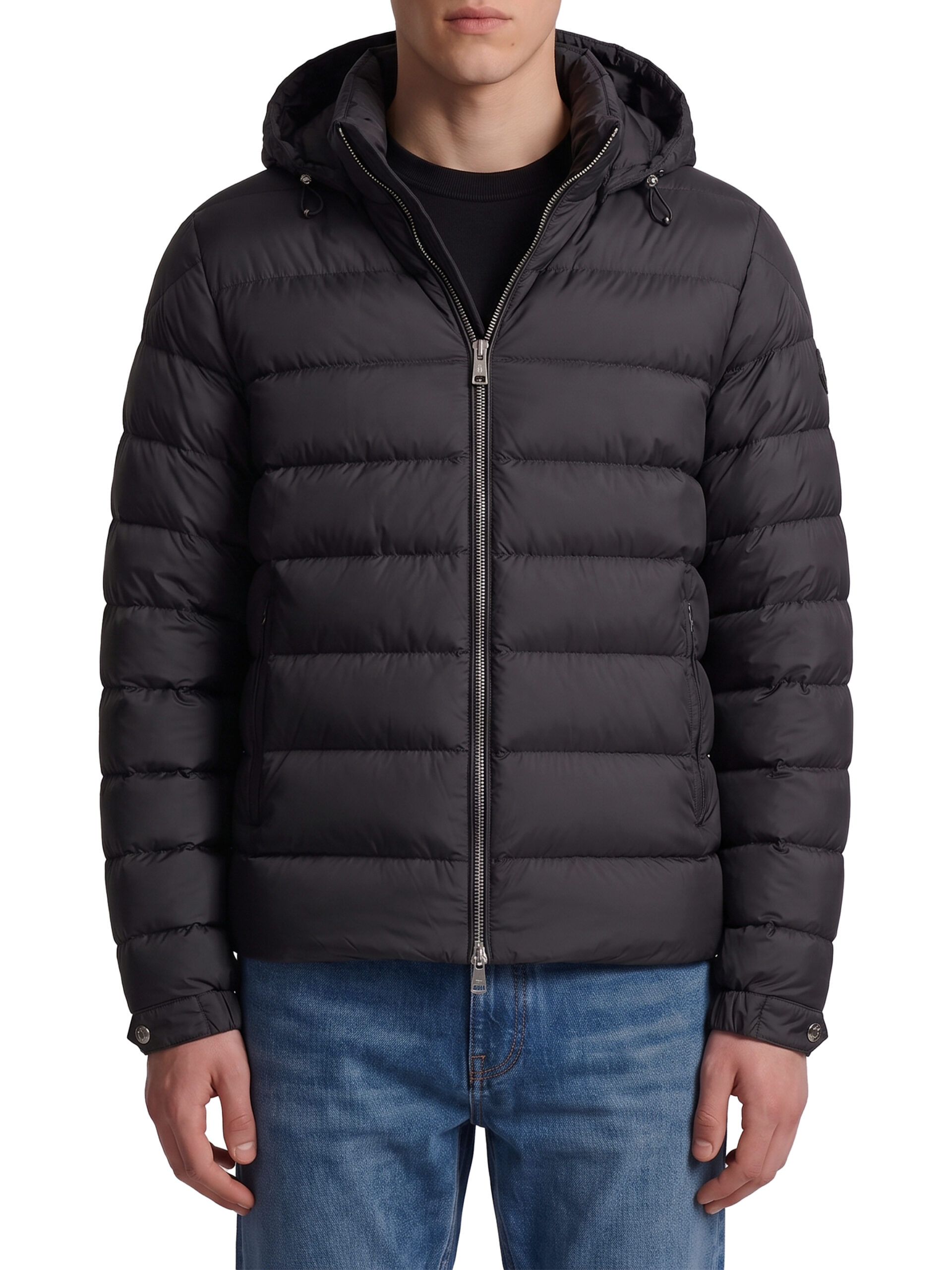 Moncler Short Arneb down jacket