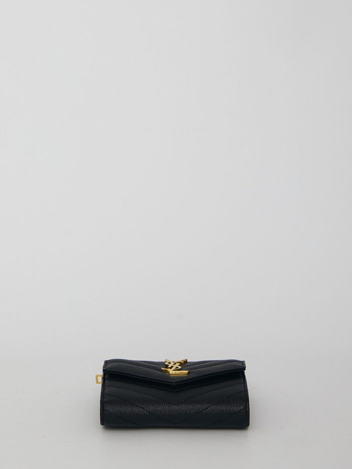 Saint Laurent Cassandre compact wallet
