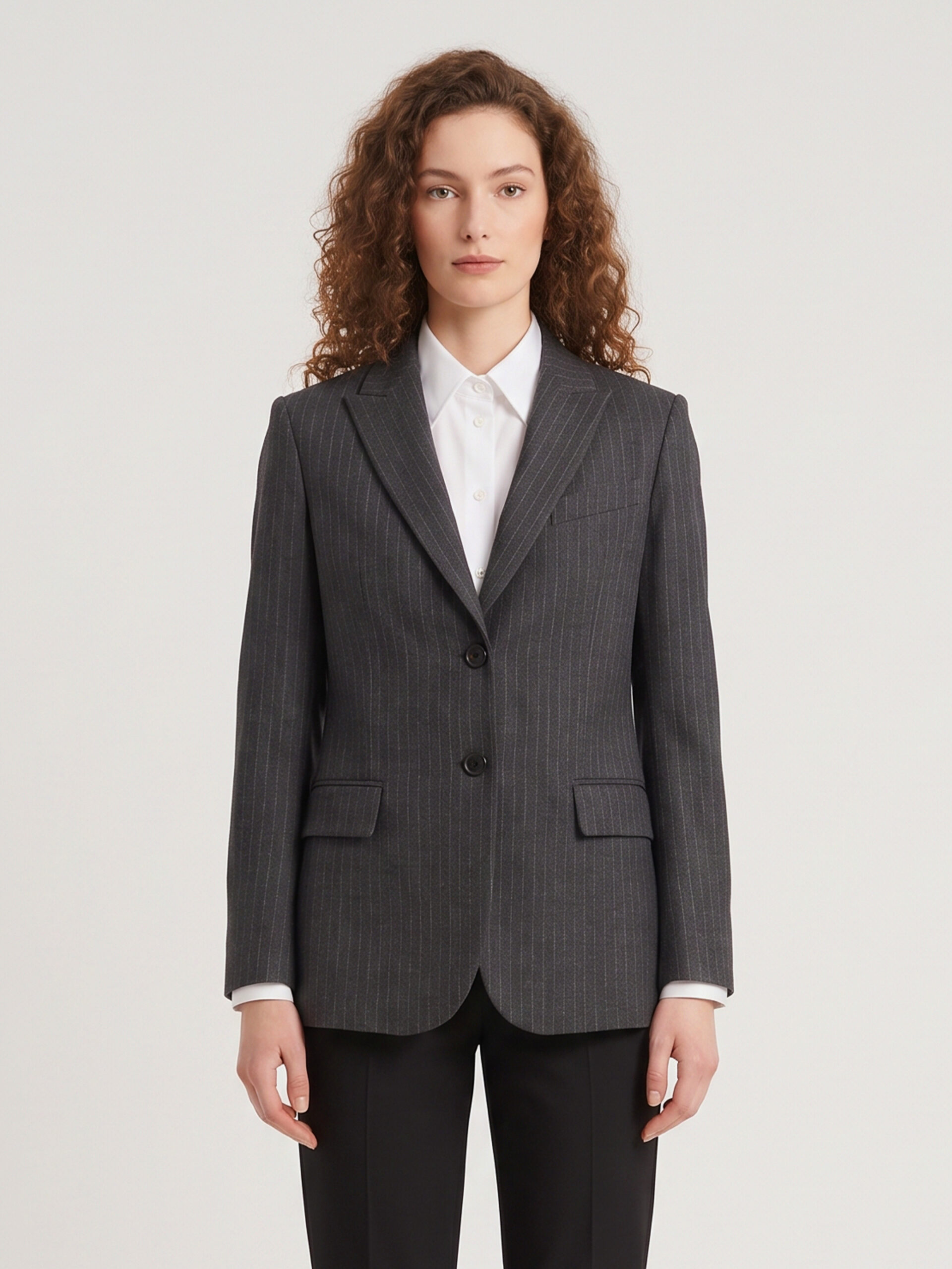 Sutton New York Pinstripe single-breasted jacket