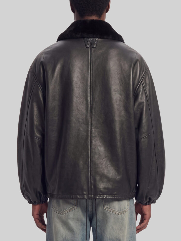 Willy Chavarria Coach leather jacket