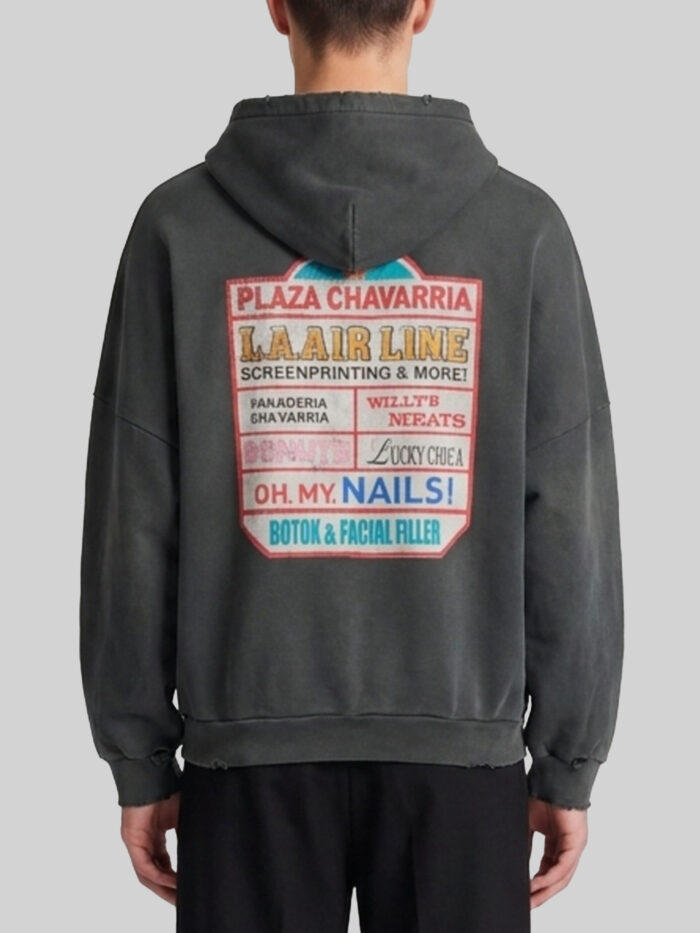 Willy Chavarria Plaza Chavarria Hooligan zip hoodie