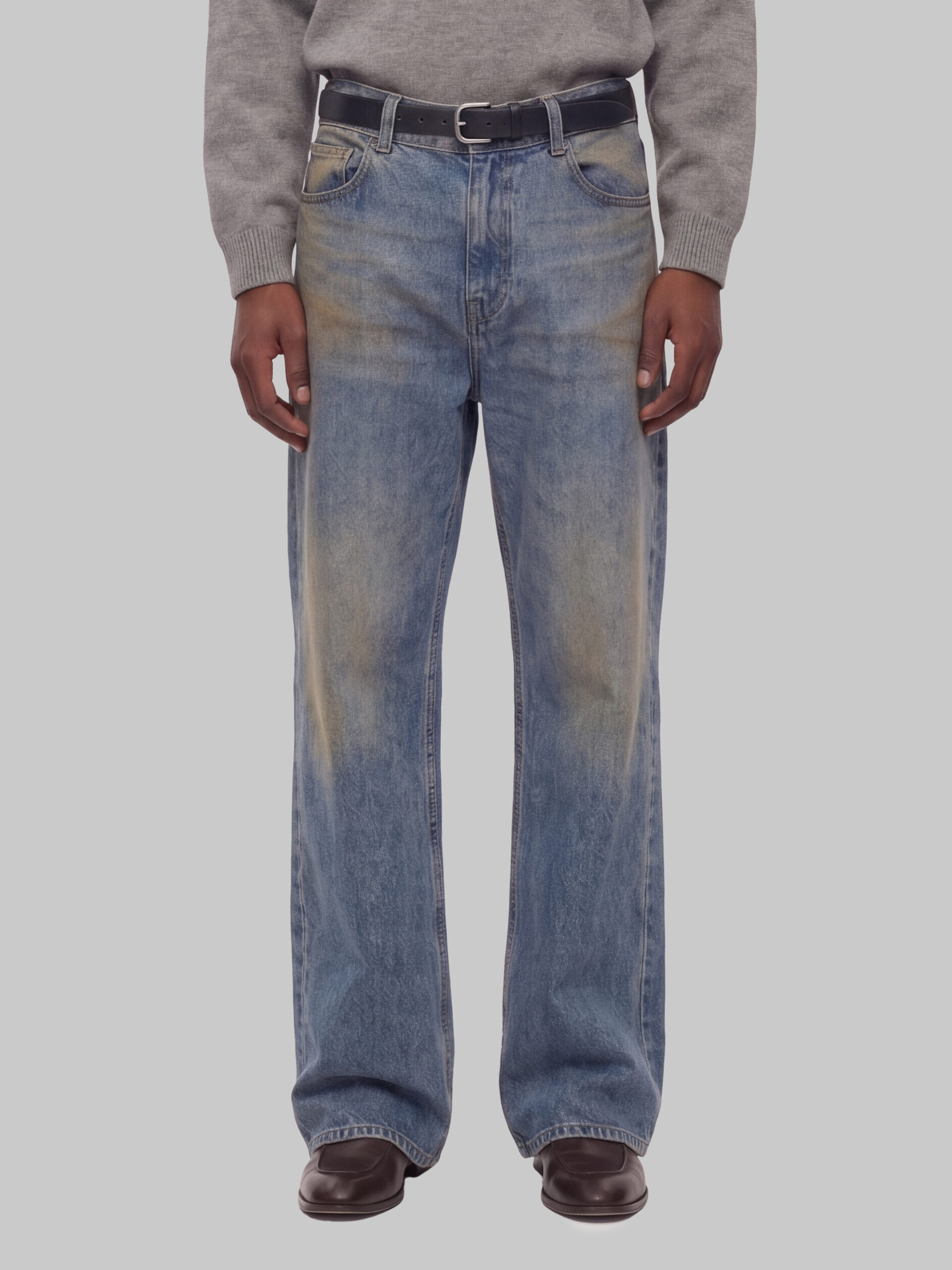 Willy Chavarria Flared denim jeans