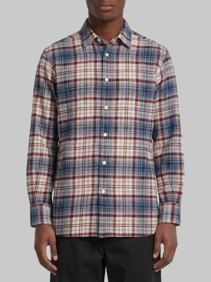 willy chavarria plaid woolen shirt Willy Chavarria Plaid woolen shirt