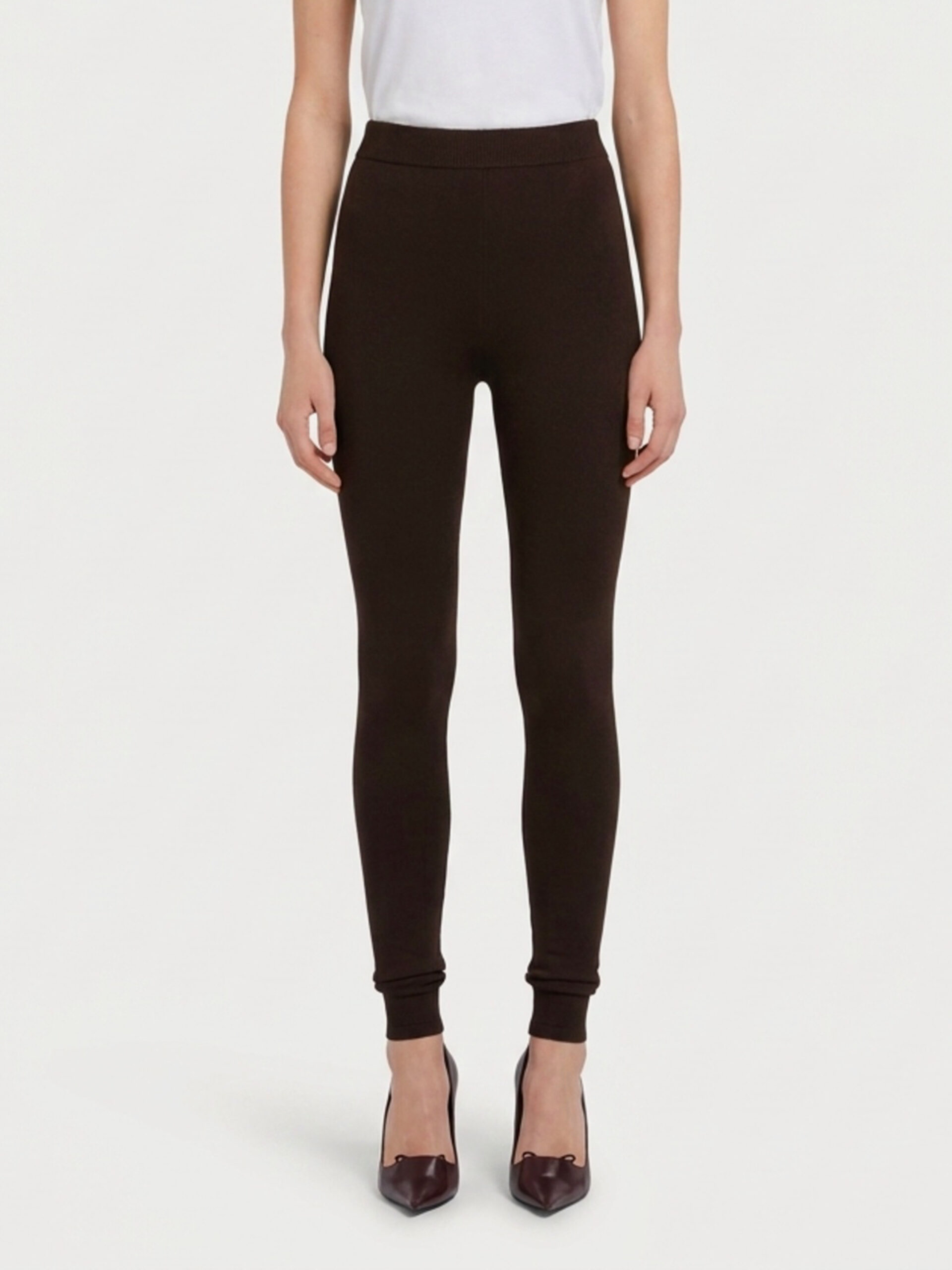 Balenciaga Dark brown Techwear leggings