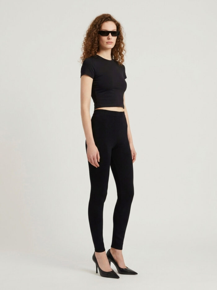 Balenciaga Black Techwear leggings