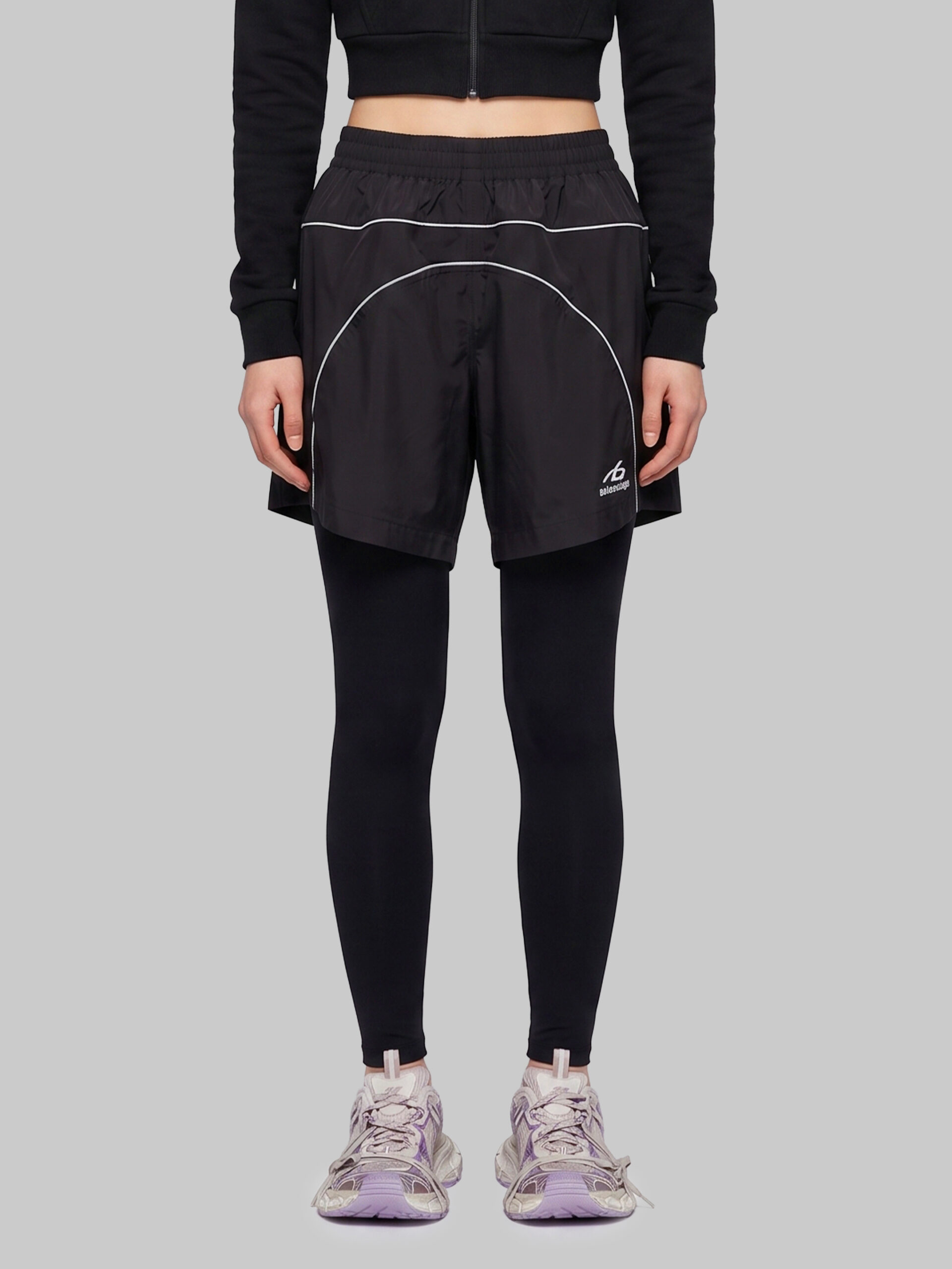 Balenciaga Techwear track shorts