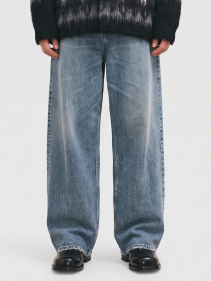 Balenciaga Dark blue baggy jeans