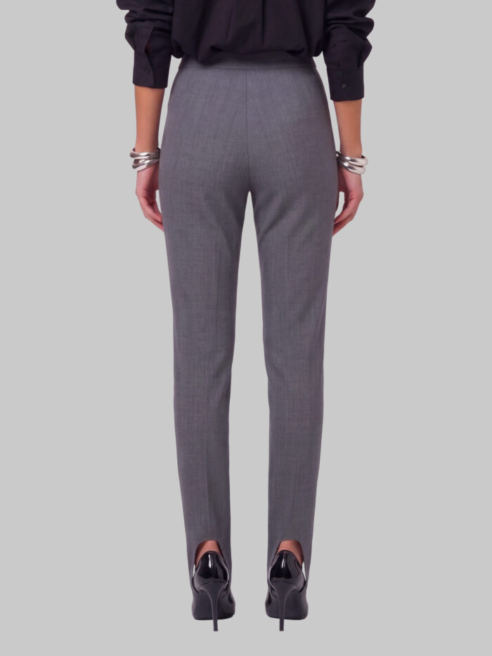 The Frankie Shop Svea grey melange stirrup pants