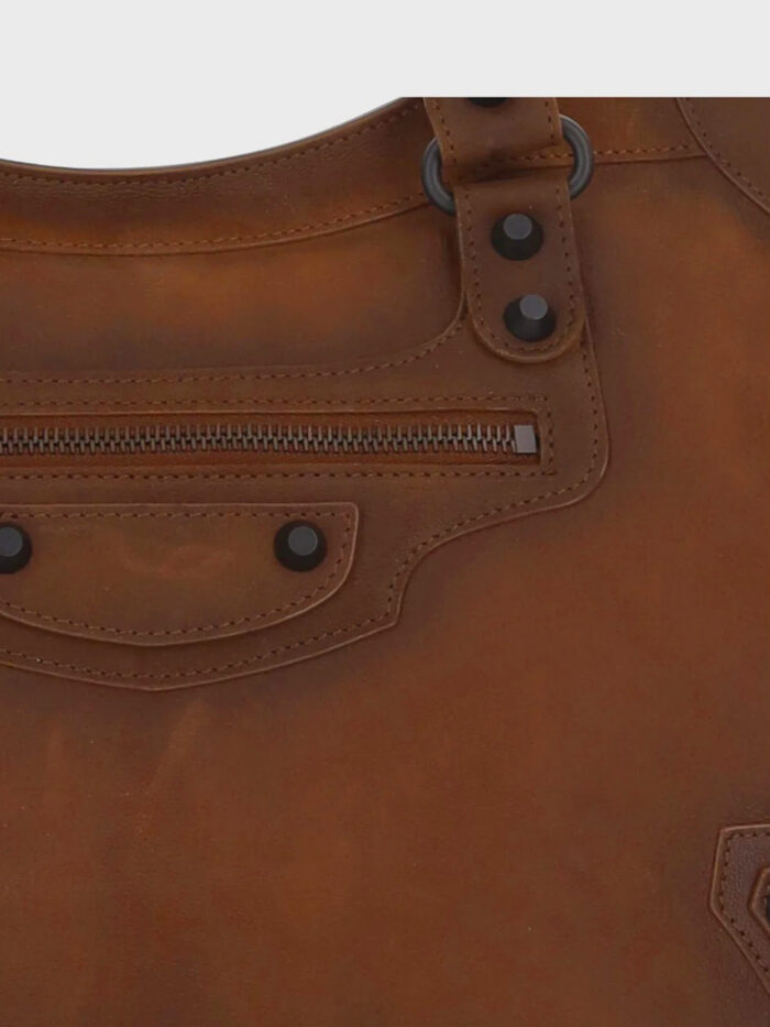 Balenciaga Medium Le City bag in caramel