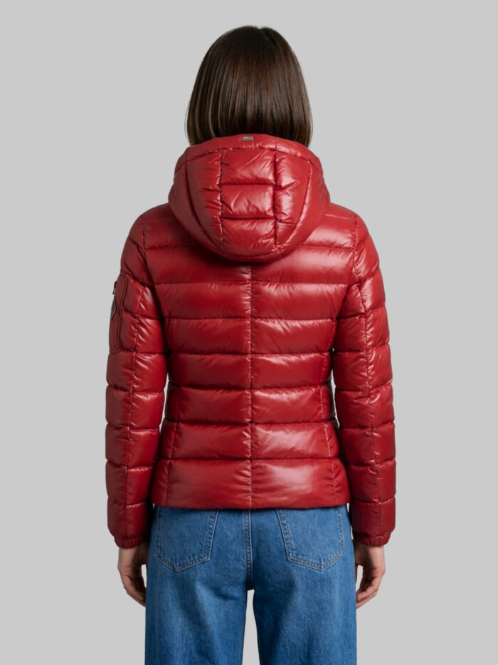 Herno Burgundy short down jacket