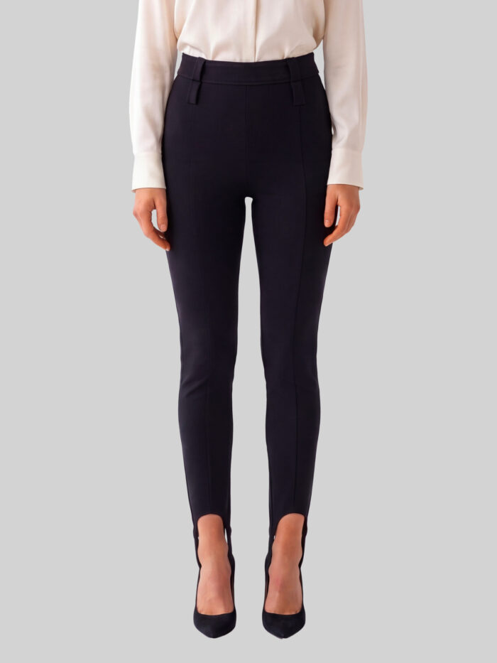the frankie shop lili black stirrup pants The Frankie Shop Lili black stirrup pants
