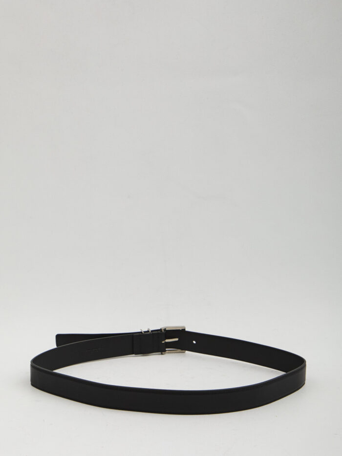 Saint Laurent Black Vadim belt