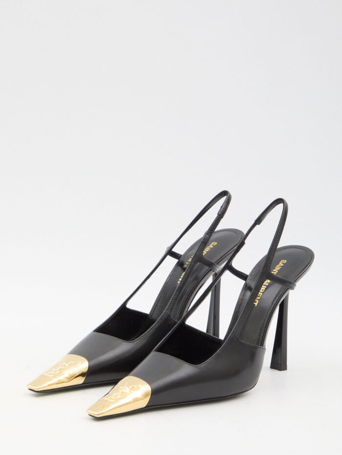 Saint Laurent Jeanne slingback pumps