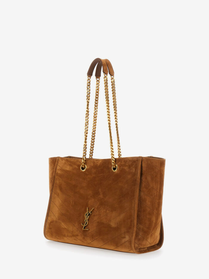 Saint Laurent Niki shopping bag in suede