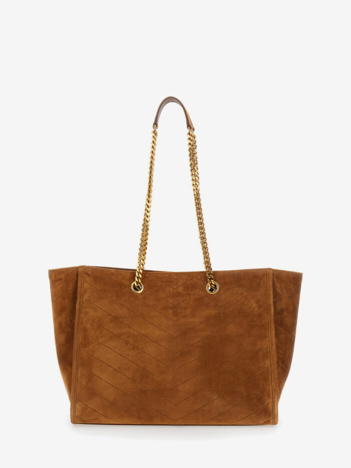 Saint Laurent Niki shopping bag in suede