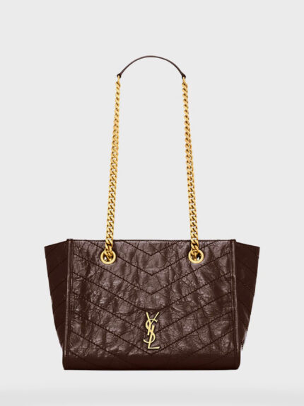 Saint Laurent Small Niki shopping bag in vintage leather
