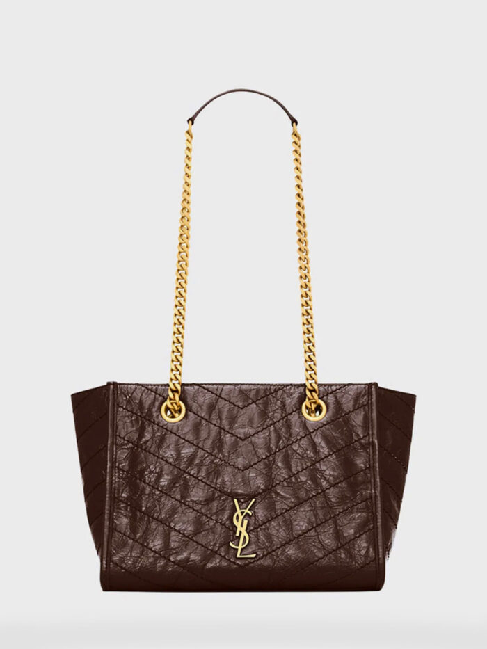 saint laurent small niki shopping bag in vintage leather Saint Laurent Small Niki shopping bag in vintage leather