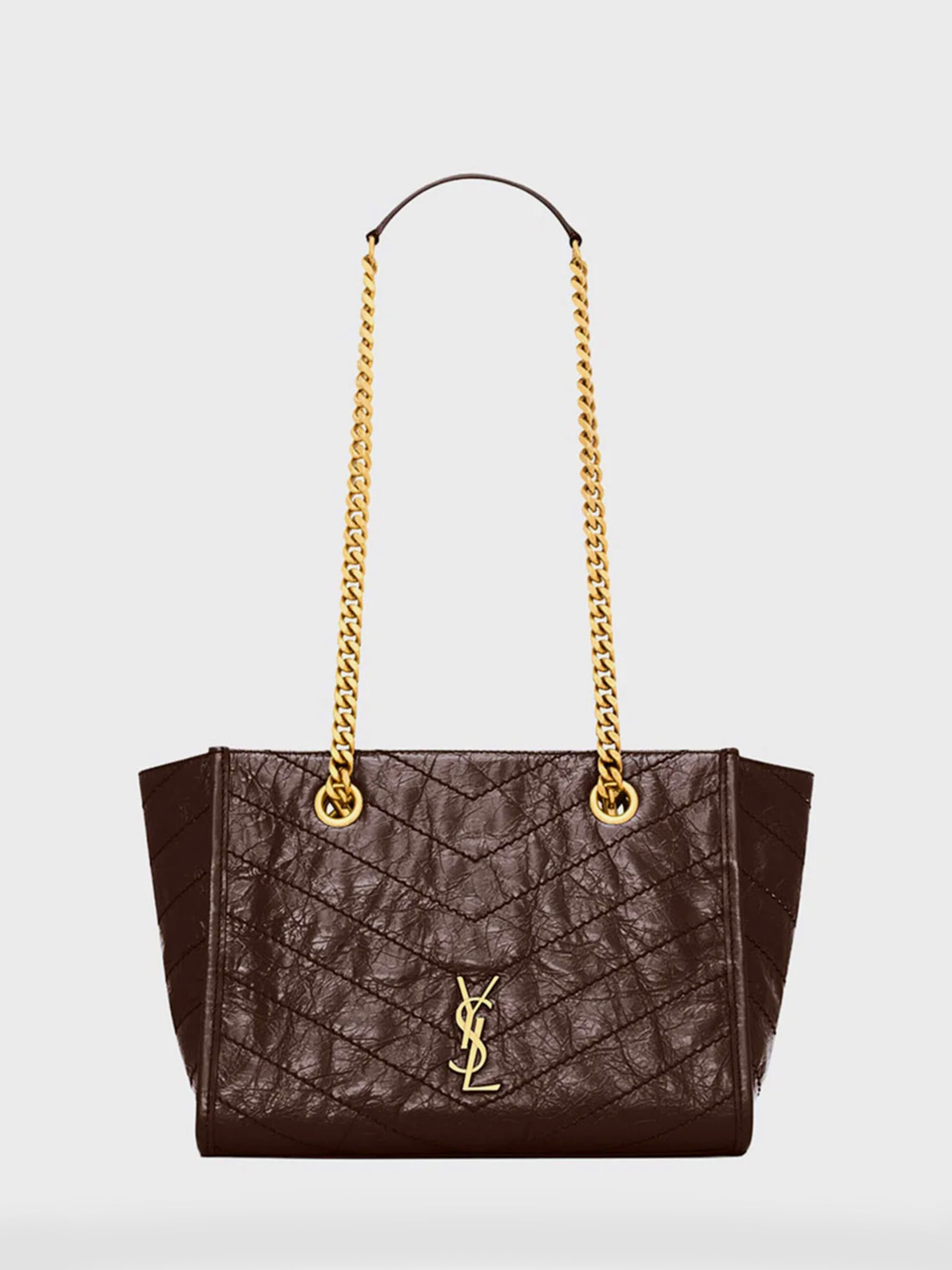 Saint Laurent Small Niki shopping bag in vintage leather