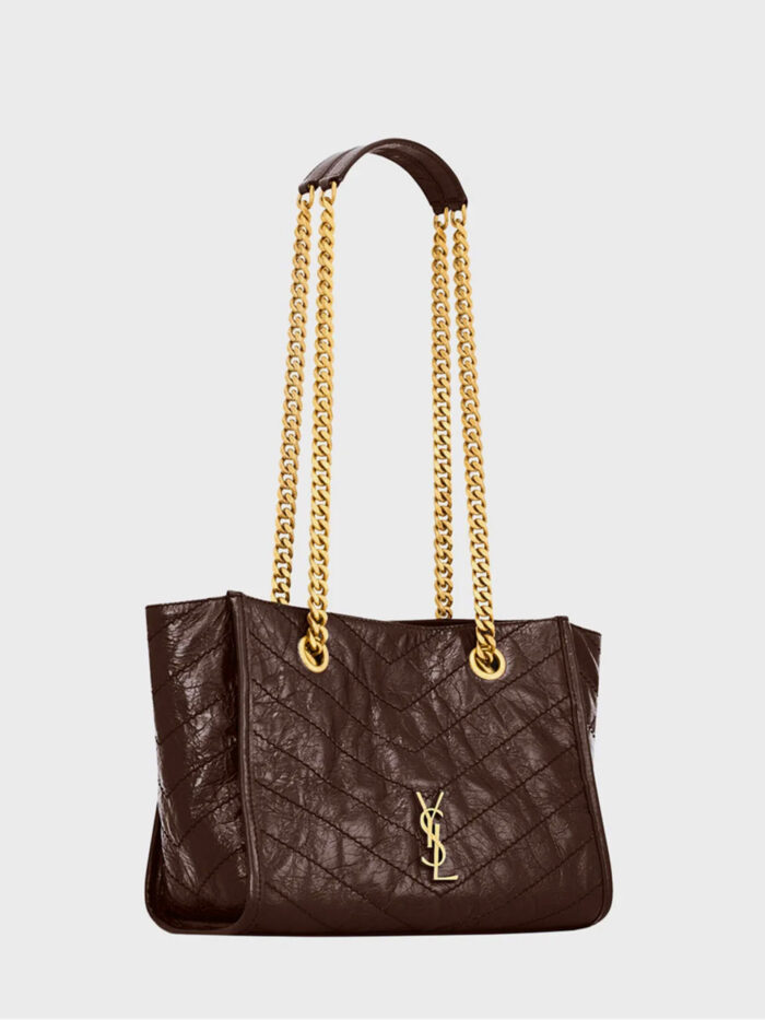 Saint Laurent Small Niki shopping bag in vintage leather