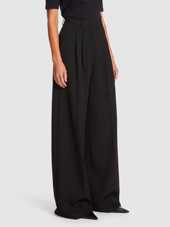 Balenciaga Black wide-leg pants