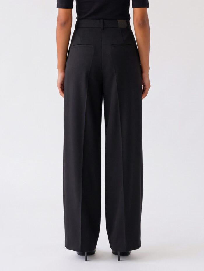 Balenciaga Black wide-leg pants