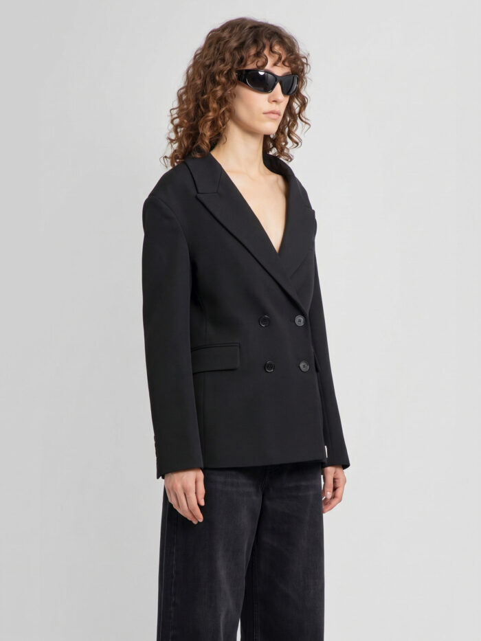 Balenciaga Black wool Stola jacket