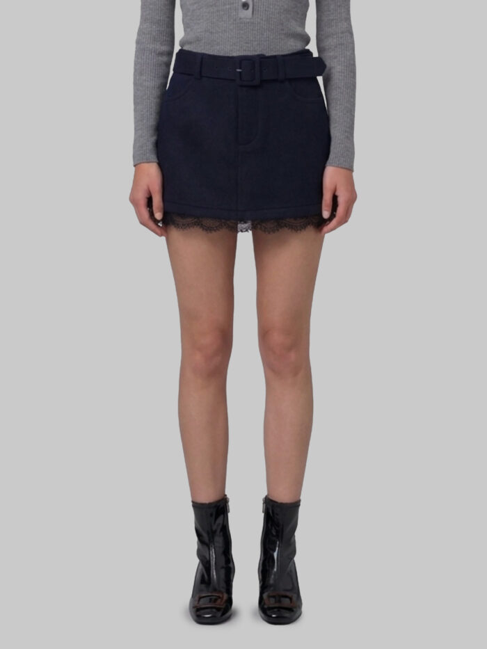 self portrait navy lace skort Self Portrait Navy lace skort